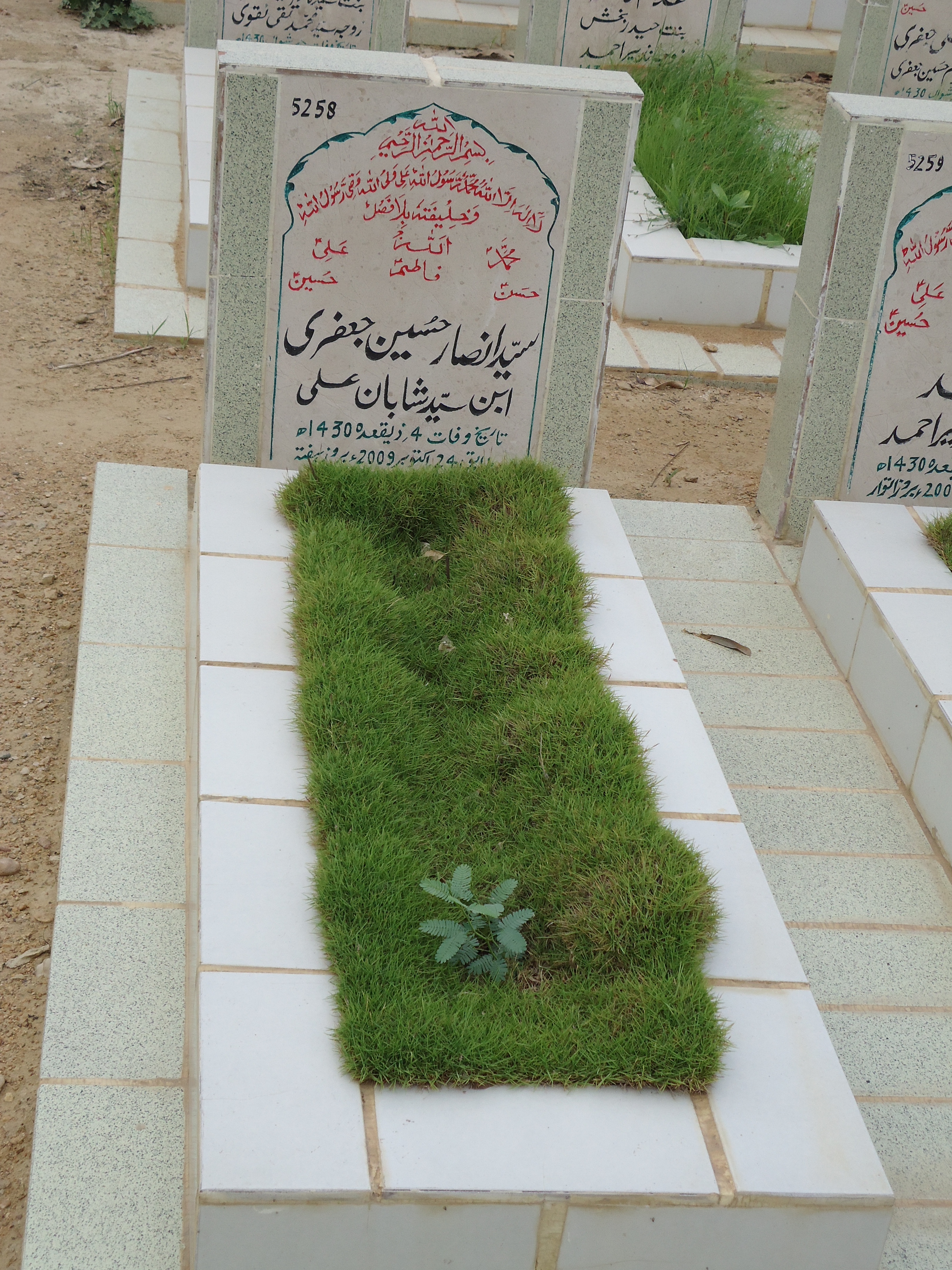 5258 – Syed Ansar Hussain Jaffery